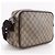 Borsa a tracolla Gucci Brown GG Supreme Marrone - vista 3