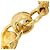 Broche Chanel Coco Mark Gold Dourado - vista 5