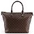 Bolso Tote Louis Vuitton Saleya MM Castaño