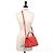 Bolsa 2 vias Valextra Mini Iside Vermelho - vista 11
