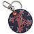 Louis Vuitton Black Calf Leather Keyring