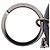 Louis Vuitton Black Calf Leather Keyring - view 5