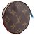 Louis Vuitton Portemonnaie Ron Vivienne Coin Case Castaño - vista 3