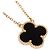 Collana da donna Van Cleef & Arpels 750YG Onyx Vintage Alhambra - vista 3