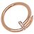 Anello Cartier Juste un Clou in oro rosa - vista 2