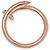 Anello Cartier Juste un Clou in oro rosa - vista 3