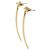 Autre Marque Tiffany & Co. 750YG T Wire Bar Ohrringe - Ansicht 2