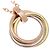Collana Cartier Trinity da donna con diamanti - vista 3