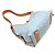 Borsa a tracolla da donna Louis Vuitton Carryall NM PM Blu - vista 4