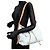 Borsa a tracolla da donna Louis Vuitton Carryall NM PM Blu - vista 9