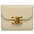 Céline Celine Small Flap Wallet Triomphe Bege