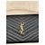 Autre Marque Cartera Saint Laurent de piel acolchada negra Negro - vista 3