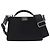 Fendi Peekaboo ISeeU Handtasche Schwarz