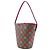 Borsa a secchiello Gucci Marrone Rosa - vista 2