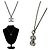 Collana Chanel in strass argento - vista 2