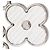 Louis Vuitton Fleur de Epi BB Keychain Bag Charm Argento - vista 4