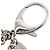 Louis Vuitton Fleur de Epi BB Keychain Bag Charm Argento - vista 7