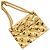 Brincos de clip Chanel Coco Mark Dourado - vista 6
