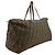 Borsa Boston Fendi Zucca Marrone - vista 3
