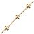Pulsera Flowerful Charm Louis Vuitton Dorado - vista 5
