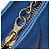 Borsa Tote Chanel Vintage Chevron Blu - vista 15