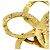 Colar Chanel Coco Mark Flower Dourado - vista 10