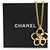 Colar Chanel Coco Mark Flower Dourado - vista 11