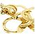 Colar Chanel Coco Mark Flower Dourado - vista 6