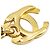 Colar Chanel Coco Mark Flower Dourado - vista 9