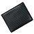 Fendi Bi-fold Wallet in Black Leather Brown
