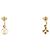 Pendientes Louis Vuitton Bookle Dreille Blooming Dorado