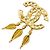 Spilla Chanel Coco Mark D'oro - vista 2