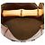 Bolsa Bucket Loewe Anagram Bamboo Marrom - vista 9