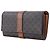 Céline Portafoglio con patta Large Triomphe Celine Nero - vista 2