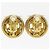 Orecchini a clip Chanel Vintage Coco Mark - vista 3