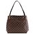 Bolso Tote Louis Vuitton Marley Bourne PM Castaño Damier ebene