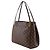 Bolso Tote Louis Vuitton Marley Bourne PM Castaño Damier ebene - vista 2