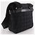 Borsa a tracolla Chanel in tela di nylon nera Nero - vista 3