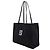 Fendi Logo Plate Tote Bag Schwarz - Ansicht 2