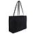 Fendi Logo Plate Tote Bag Schwarz - Ansicht 3