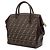 Fendi Zucca Handtasche braun Leder und Canvas - Ansicht 2