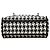 Borsa Christian Dior Dior Lady D-Lite Mini Nero Bianco - vista 3
