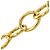 Collar Chanel Coco Mark chapado en oro Dorado - vista 12