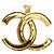 Collar Chanel Coco Mark chapado en oro Dorado - vista 13