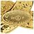 Collar Chanel Coco Mark chapado en oro Dorado - vista 15