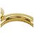 Collar Chanel Coco Mark chapado en oro Dorado - vista 4