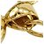 Collar Chanel Coco Mark chapado en oro Dorado - vista 5