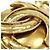 Collar Chanel Coco Mark chapado en oro Dorado - vista 6