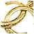 Collar Chanel Coco Mark chapado en oro Dorado - vista 8