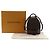 Mochila Louis Vuitton Palm Springs MINI Castaño Monograma - vista 16